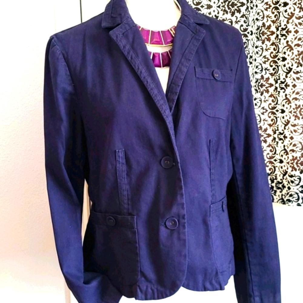 George Blazer, Color Blue Business Casual Office Wear